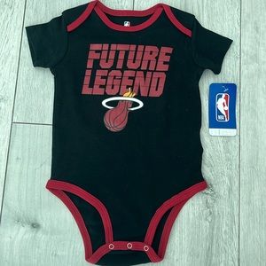 Brand new with tags 24m Miami Heat onesie